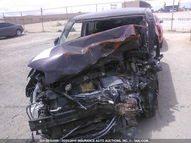 JTLKE50E391080487 - 2009 TOYOTA SCION XB იასამნისფერი ფოტო 6