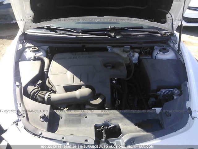 1G1ZE5E02CF195382 - 2012 CHEVROLET MALIBU LTZ 白色 照片 10