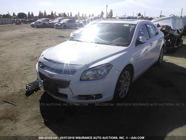 1G1ZE5E02CF195382 - 2012 CHEVROLET MALIBU LTZ 白色 照片 2