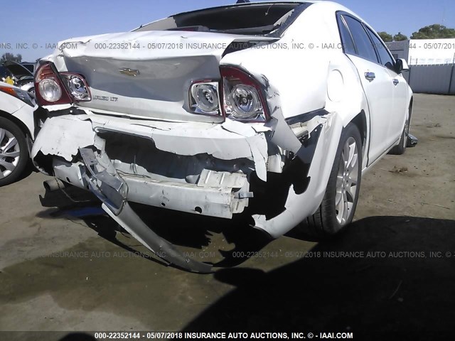 1G1ZE5E02CF195382 - 2012 CHEVROLET MALIBU LTZ 白色 照片 6