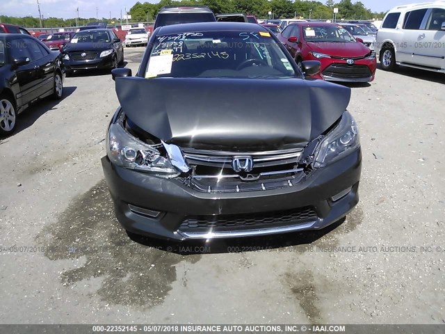 1HGCR2F55DA226294 - 2013 HONDA ACCORD SPORT 灰色 照片 6