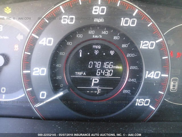 1HGCR2F55DA226294 - 2013 HONDA ACCORD SPORT 灰色 照片 7