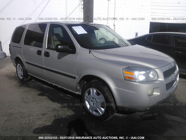 1GNDV23W07D201308 - 2007 CHEVROLET UPLANDER LS GOLD photo 1