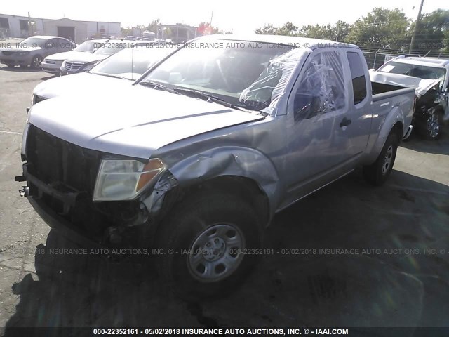 1N6BD06T87C424997 - 2007 NISSAN FRONTIER KING CAB XE SILVER photo 2