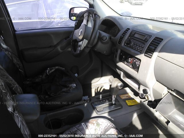 1N6BD06T87C424997 - 2007 NISSAN FRONTIER KING CAB XE SILVER photo 5