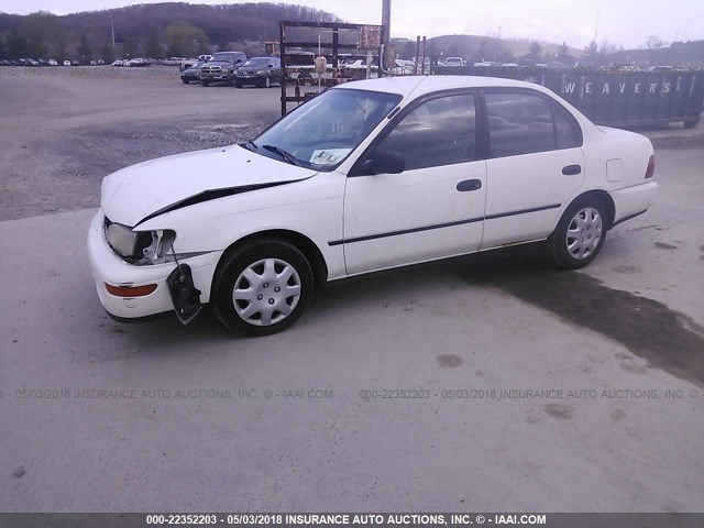 2T1AE09B3SC138005 - 1995 TOYOTA COROLLA LE/DX თეთრი ფოტო 2