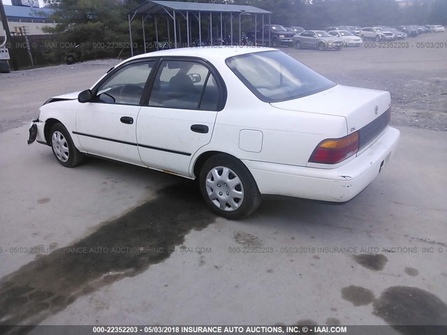 2T1AE09B3SC138005 - 1995 TOYOTA COROLLA LE/DX თეთრი ფოტო 3