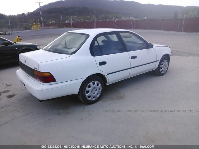 2T1AE09B3SC138005 - 1995 TOYOTA COROLLA LE/DX თეთრი ფოტო 4