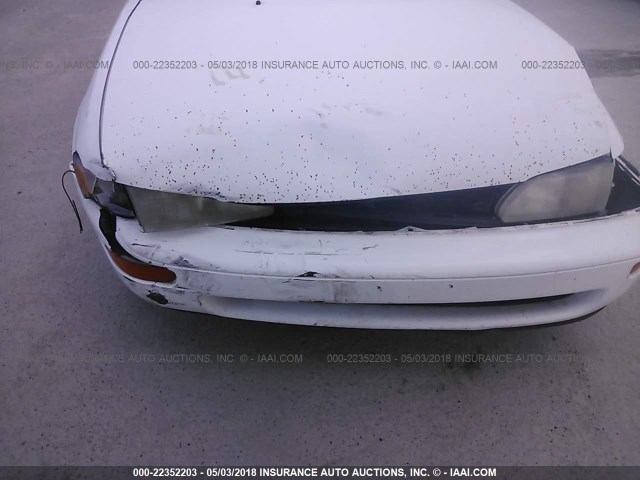 2T1AE09B3SC138005 - 1995 TOYOTA COROLLA LE/DX თეთრი ფოტო 6