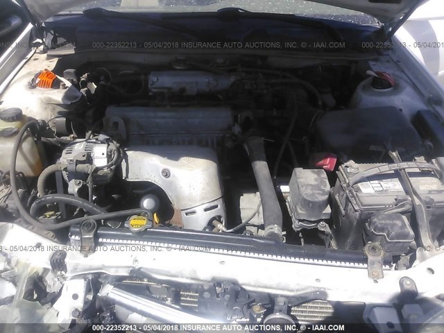 4T1BG22K81U820234 - 2001 TOYOTA CAMRY CE/LE/XLE 白色 照片 10