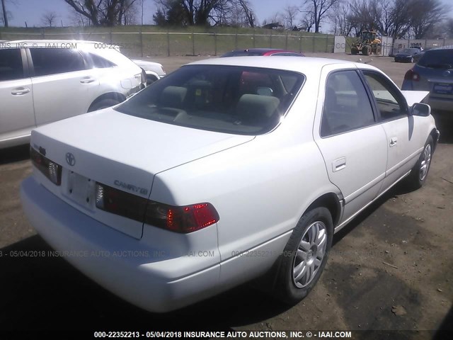 4T1BG22K81U820234 - 2001 TOYOTA CAMRY CE/LE/XLE 白色 照片 4