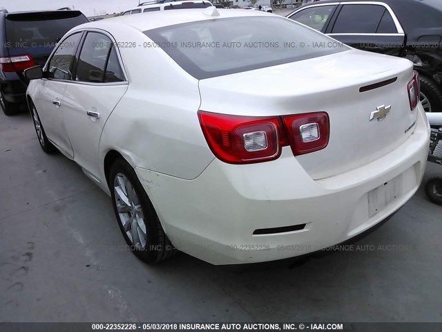 1G11H5SA4DF178280 - 2013 CHEVROLET MALIBU LTZ 白色 照片 3