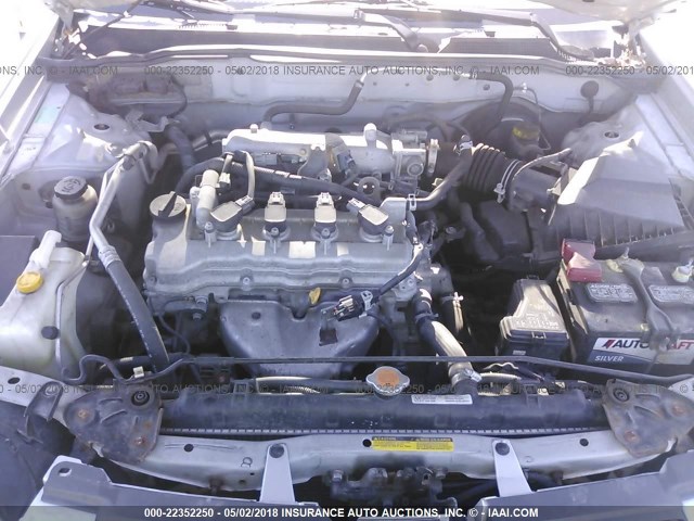 3N1CB51D85L576714 - 2005 NISSAN SENTRA 1.8/1.8S SILVER photo 10