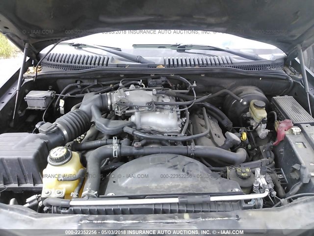 5LMEU68H03ZJ34796 - 2003 LINCOLN AVIATOR 黑色 照片 10