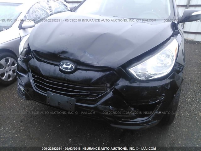 KM8JUCAC8DU686298 - 2013 HYUNDAI TUCSON GLS/LIMITED BLACK photo 6