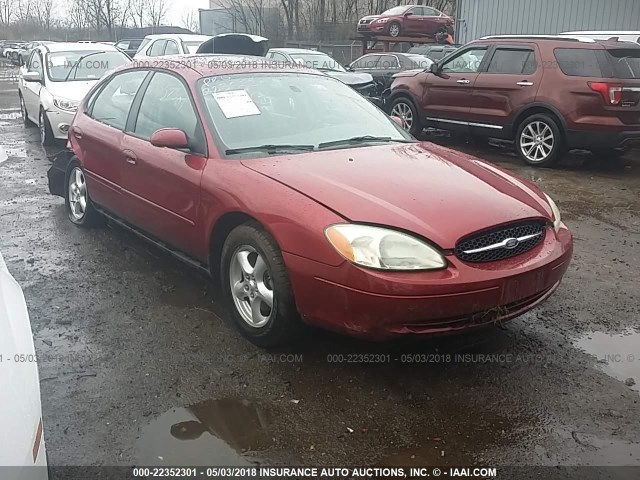 1FAFP55203G233584 - 2003 FORD TAURUS SES RED photo 1