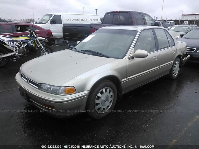 JHMCB7683PC058981 - 1993 HONDA ACCORD SE GOLD photo 2