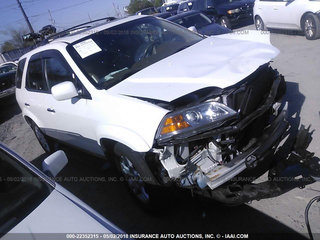 2HNYD18895H544677 - 2005 ACURA MDX TOURING WHITE photo 1