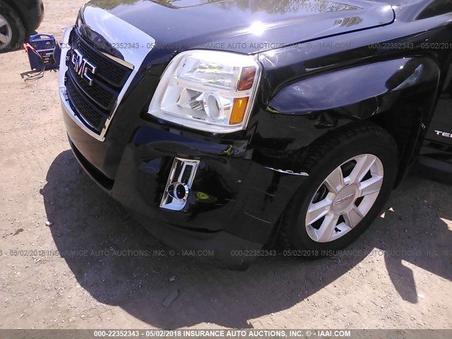 2GKALMEK4D6113089 - 2013 GMC TERRAIN SLE BLACK photo 6