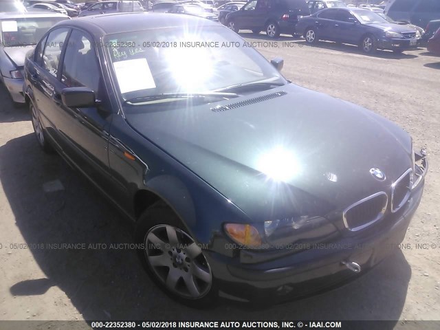 WBAAZ33454KP84368 - 2004 BMW 325 IS SULEV GREEN photo 1