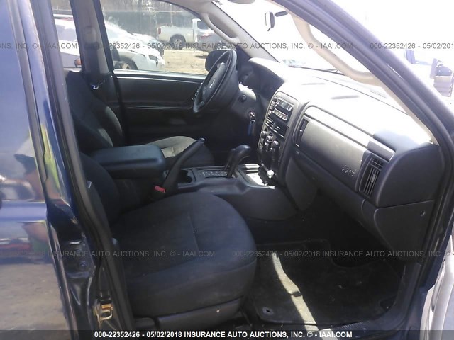 1J4GW48S94C116077 - 2004 JEEP GRAND CHEROKEE LAREDO/COLUMBIA/FREEDOM 蓝色 照片 5