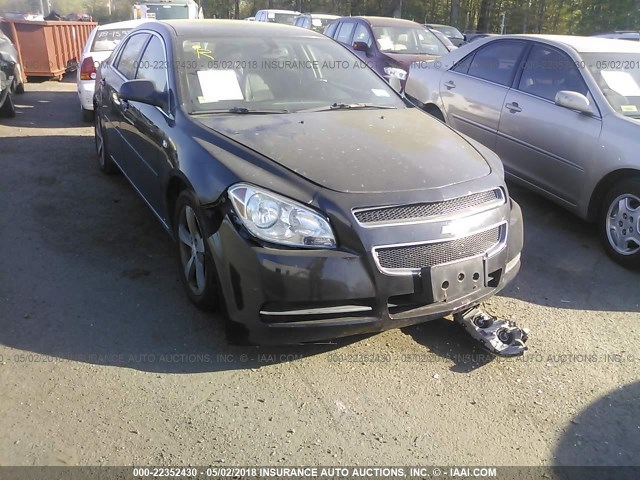 1G1ZJ57B28F210917 - 2008 CHEVROLET MALIBU 2LT BLACK photo 6