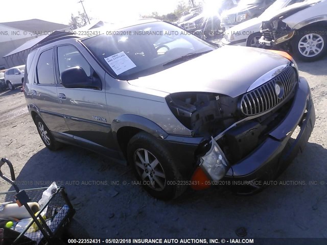 3G5DA03E72S579187 - 2002 BUICK RENDEZVOUS CX TAN photo 1