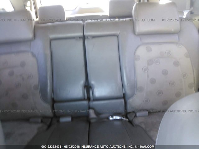 3G5DA03E72S579187 - 2002 BUICK RENDEZVOUS CX TAN photo 8