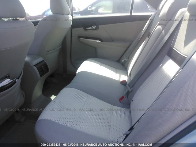 4T1BF1FK1CU559958 - 2012 TOYOTA CAMRY SE/LE/XLE 蓝色 照片 8