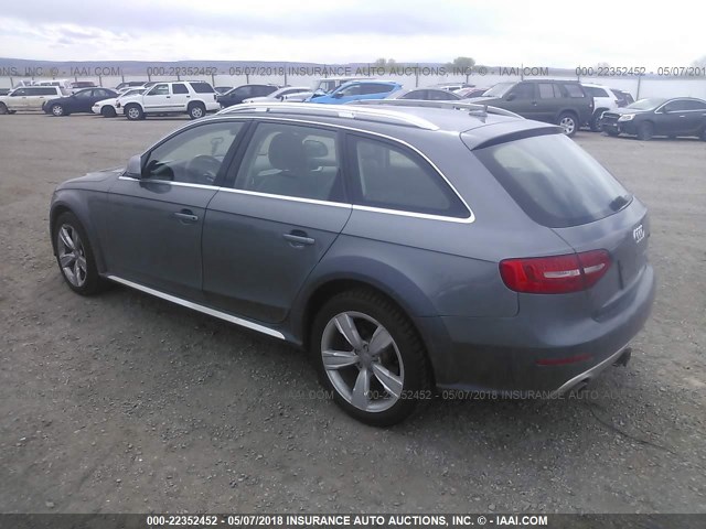 WA1UFAFL2DA066616 - 2013 AUDI A4 ALLROAD PREMIUM PLUS GRAY photo 3