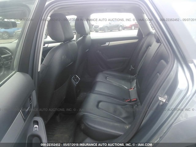 WA1UFAFL2DA066616 - 2013 AUDI A4 ALLROAD PREMIUM PLUS GRAY photo 8