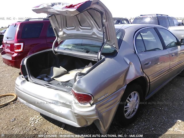 1G4HR54K12U222975 - 2002 BUICK LESABRE LIMITED GRAY photo 6