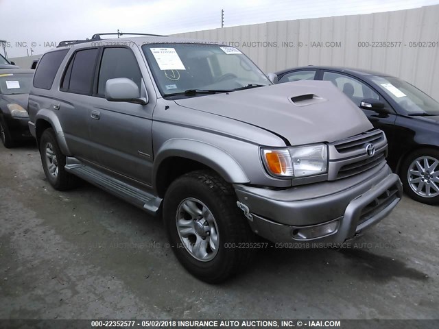 JT3GN86R720220344 - 2002 TOYOTA 4RUNNER SR5 TAN photo 1