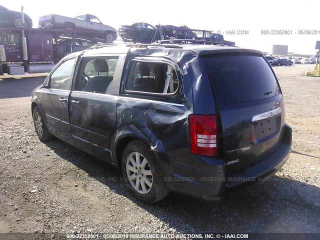 2A8HR54P58R686897 - 2008 CHRYSLER TOWN & COUNTRY TOURING BLUE photo 3