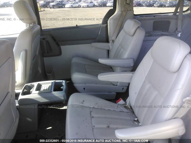 2A8HR54P58R686897 - 2008 CHRYSLER TOWN & COUNTRY TOURING BLUE photo 8