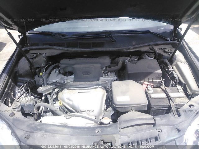 4T4BF1FKXGR524251 - 2016 TOYOTA CAMRY LE/XLE/SE/XSE BLACK photo 10