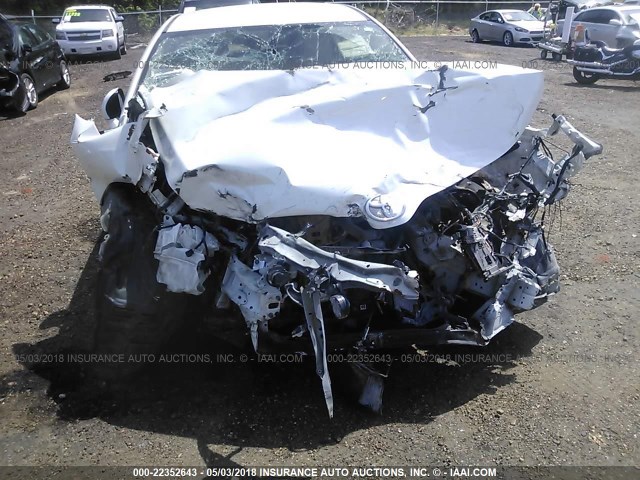 4T3ZA3BB9BU040287 - 2011 TOYOTA VENZA WHITE photo 6