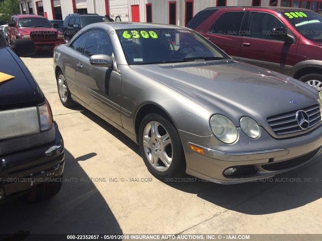 WDBPJ75J84A042002 - 2004 MERCEDES-BENZ CL 500 SILVER photo 1