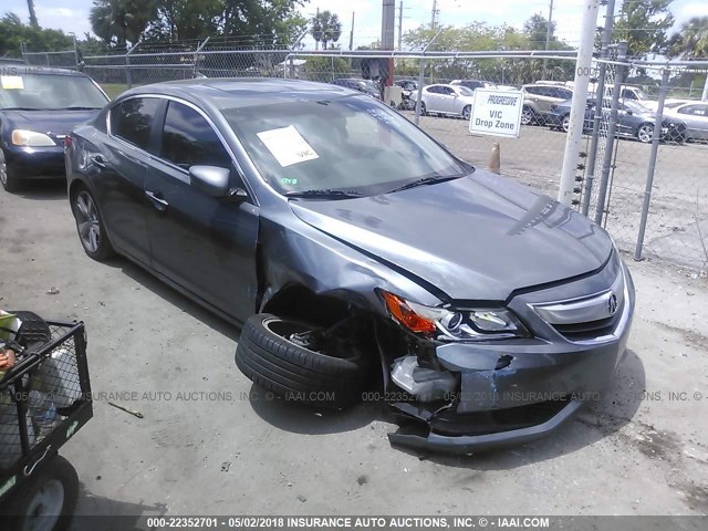 19VDE1F31EE010554 - 2014 ACURA ILX 20 GRAY photo 1