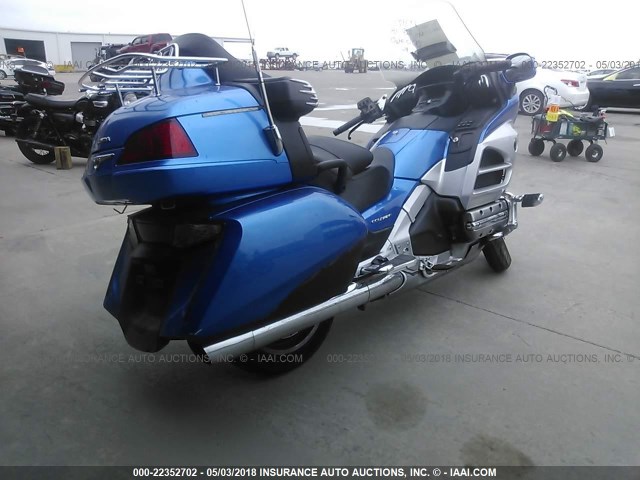 JH2SC68G5CK000760 - 2012 HONDA GL1800 BLUE photo 4