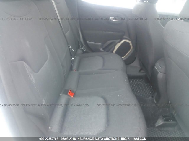 ZACCJAAT5GPD26664 - 2016 JEEP RENEGADE SPORT Սպիտակ լուսանկար 8