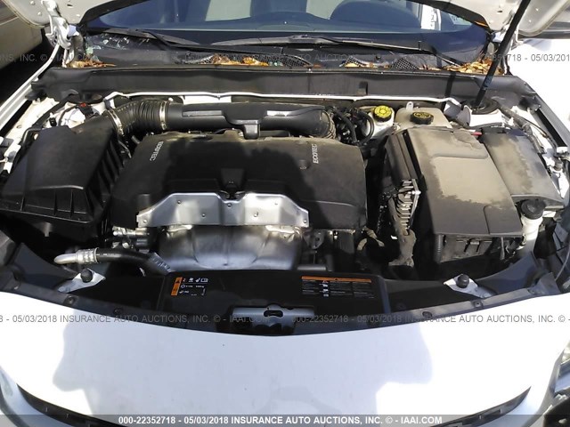1G11B5SL0EF288859 - 2014 CHEVROLET MALIBU LS თეთრი ფოტო 10
