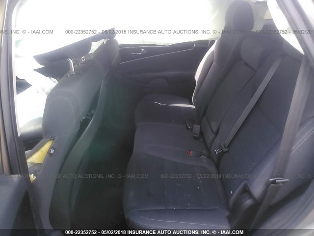 5XYPG4A54GG022244 - 2016 KIA SORENTO LX/L GRAY photo 8