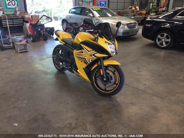 JYARJ18E29A005598 - 2009 YAMAHA FZ6 R YELLOW photo 2