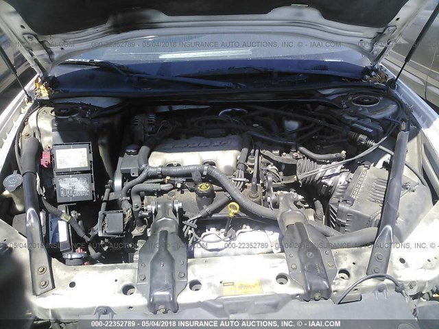 2G1WW12E0Y9280066 - 2000 CHEVROLET MONTE CARLO LS Ақ фото 10