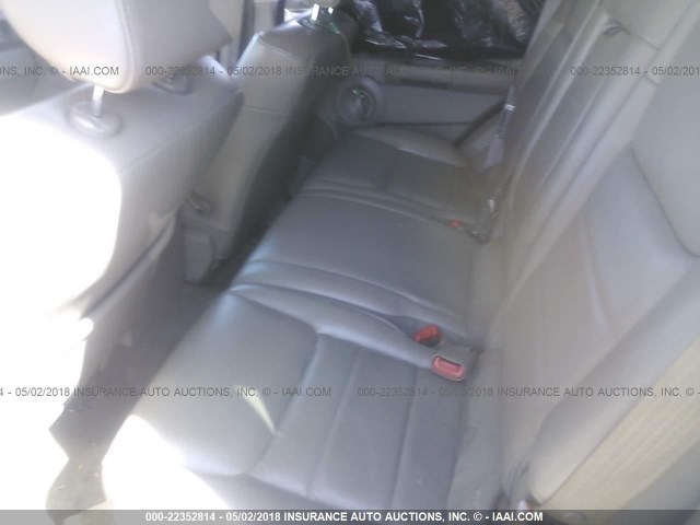 1J8HG48N16C202786 - 2006 JEEP COMMANDER GOLD photo 8
