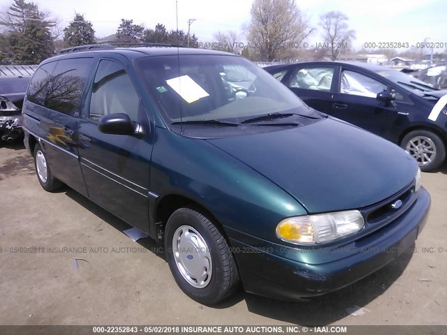 2FMDA5140SBA74321 - 1995 FORD WINDSTAR WAGON GREEN photo 1