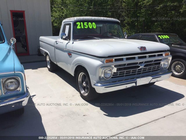 F10YL733220 - 1966 FORD TRUCK WHITE photo 1
