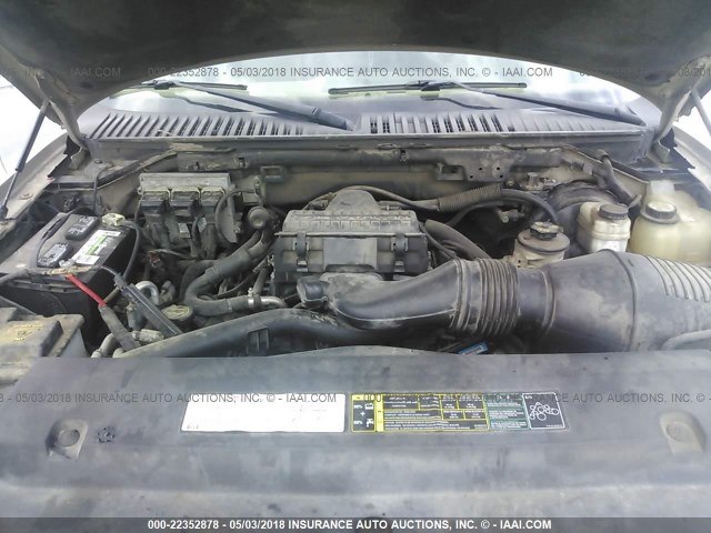 1FMPU16545LA51711 - 2005 FORD EXPEDITION XLT 棕色 照片 10
