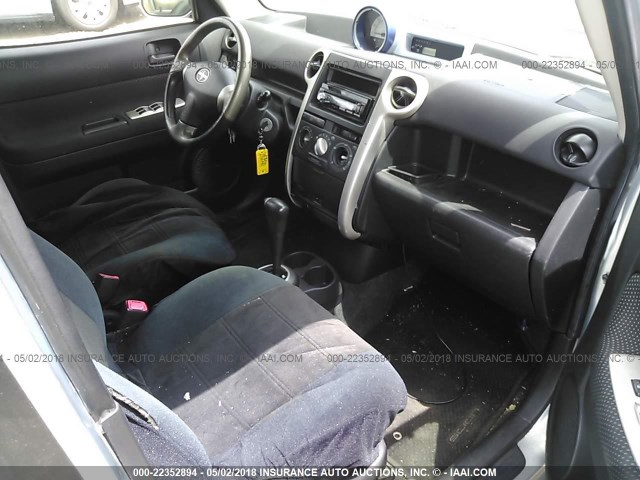 JTLKT324640149878 - 2004 TOYOTA SCION XB ღია ლურჯი ფოტო 5